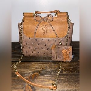 Loungefly Winnie the Pooh Bees Crossbody and Coin Purse